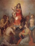 Andrea del Sarto Virgin Mary and her son with Christ France oil painting artist
